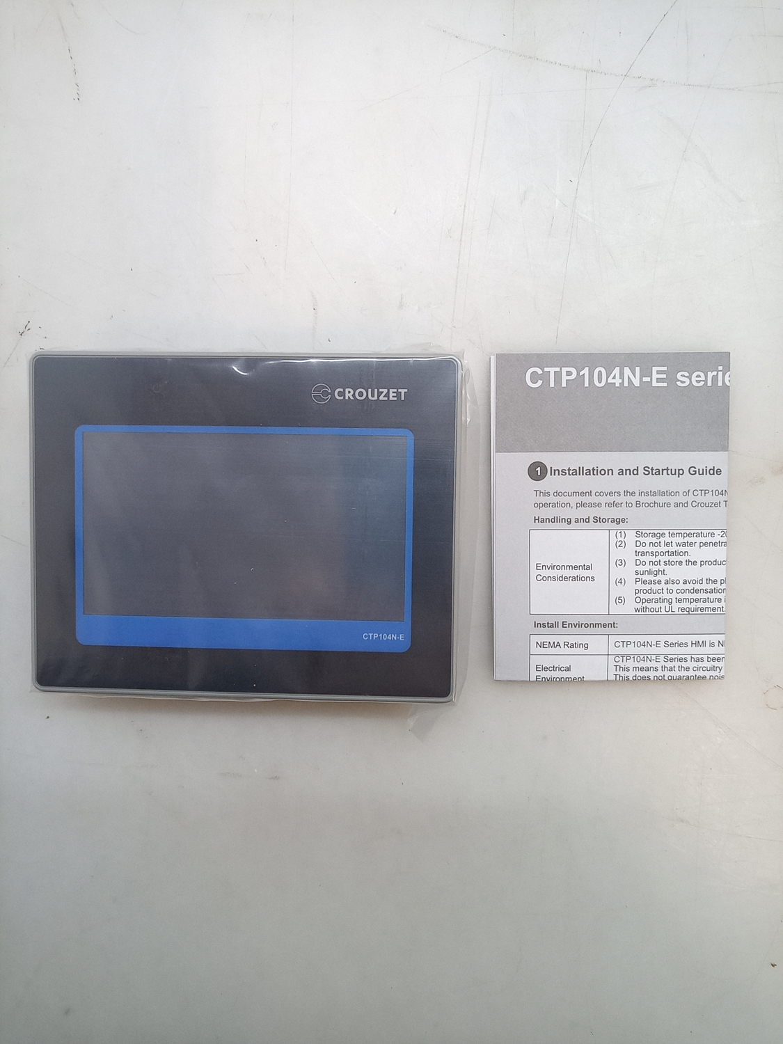 Crouzet Touch Hmi Display Ctp104 N E Ethernet Performance Version Screen Only B-Ware Crouzet Touch Hmi Display Ctp104 N E Ethernet Performance Version Screen Only B-Ware von Unbekannt