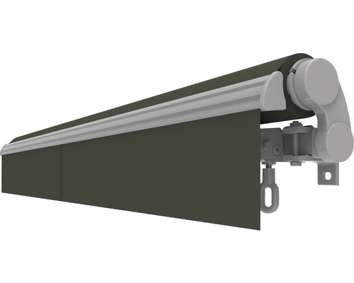 D-Ware Gelenkarmmarkise Markise Sonnenschutz Balkon Terrasse 5x3 Stoff Grau Polyester von Unbekannt
