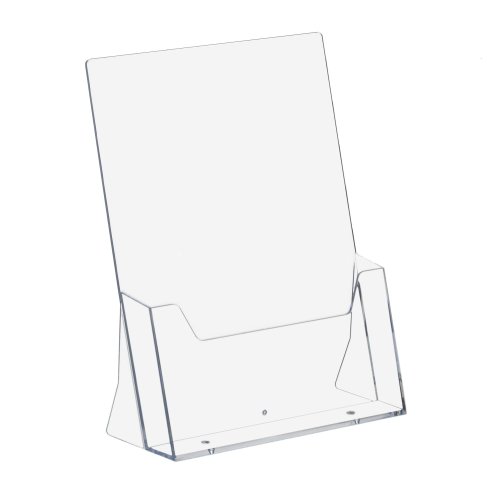 DIN A4 Prospekthalter im Hochformat transparent DIN A4 Prospekthalter im Hochformat transparent von Unbekannt
