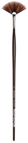 da Vinci Varnish & Priming Series 485 Top Acryl Fan Blender Brush, Synthetic with Anthracite Lacquered Handle, Size 3 von da Vinci