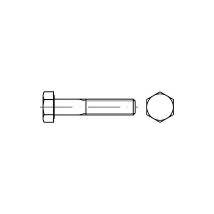 Din 931 Iso 4014 Sechskantschraube Bolzen M24x75 Stahl 8.8 Galvanisch Verzinkt B-Ware Din 931 Iso 4014 Sechskantschraube Bolzen M24x75 Stahl 8.8 Galvanisch Verzinkt B-Ware von Unbekannt