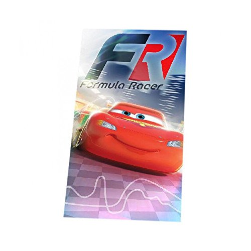 Disney Handtuch Strandtuch Badetuch Saunatuch Cars Lightning McQueen 100% Öko Baumwolle Velour 140 x 70 cm von Unbekannt