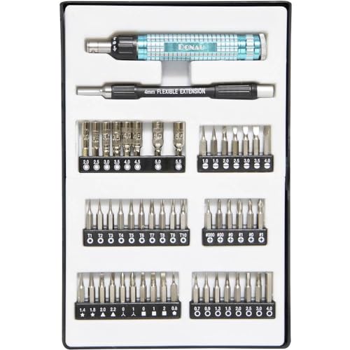 Unbekannt – Ratsche Schraubendreher-Set 51 Teile. von DONAU ELEKTRONIK GMBH