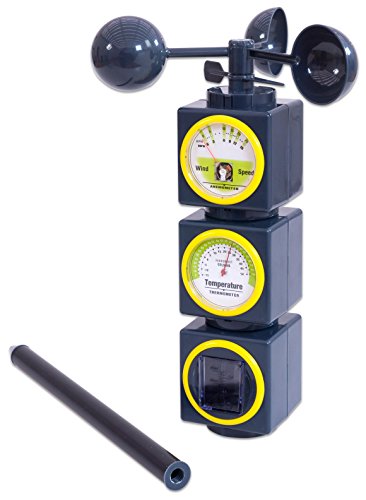 EDUPLAY - Basis-Wetterstation - Temperaturmessgerät Regenmesser Windmesser EDUPLAY - Basis-Wetterstation - Temperaturmessgerät Regenmesser Windmesser von Unbekannt