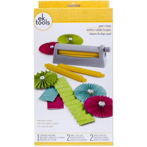 EK Success Papier-Crimper, Hellgrau, 5.81 x 11.16 x 2.5 cm EK Success Papier-Crimper, Hellgrau, 5.81 x 11.16 x 2.5 cm von EK Success