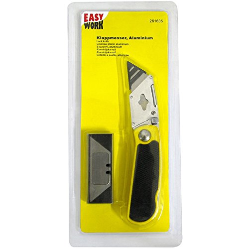 Easy Work Klappmesser aus Aluminium, 1 Stück, 261605 von Easy Work