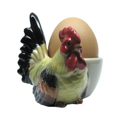 Eierbecher , Eierbecher set , Eierbecher keramik , Eierbecher Tiere ,Huhn 2-er Set von Unbekannt