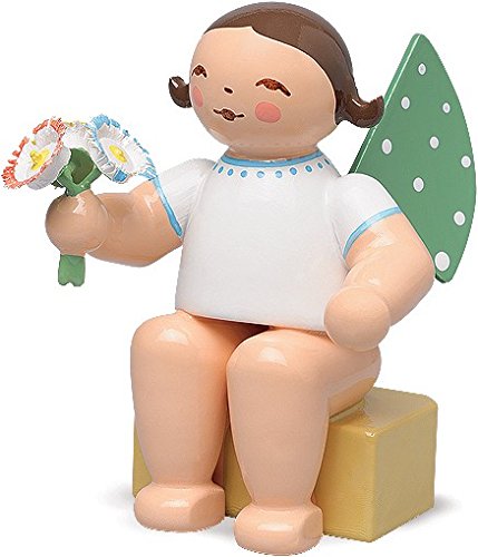 Engel, klein, mit Strauß [W] von Unbekannt