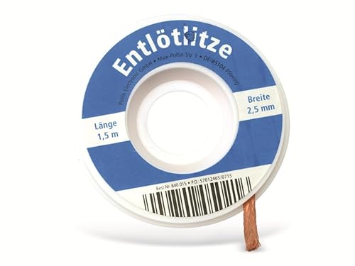 Entlötlitze, 2,5 mm, 1,5 m Entlötlitze, 2,5 mm, 1,5 m von Unbekannt