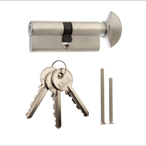 Era Knaufzylinder Euro-Profil 40 x 40 mm und Knauf – Satin Era Knaufzylinder Euro-Profil 40 x 40 mm und Knauf – Satin von ERA