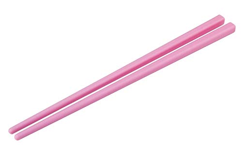 Essstäbchen/Chopsticks aus Silikon, pink, 21 cm lang, 1 Paar von Unbekannt