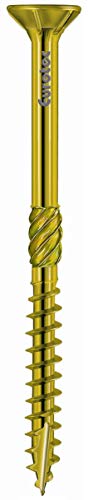 Eurotec Paneltwistec Senkkopf, Stahl gelb verzinkt; Torx Teilgewinde (5,0 x 40 mm) von Unbekannt