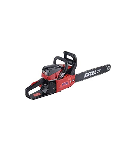 Excel cdf07300 Motorsäge, mit Stange, 49.2 CC, 50 cm, Rot von Excel