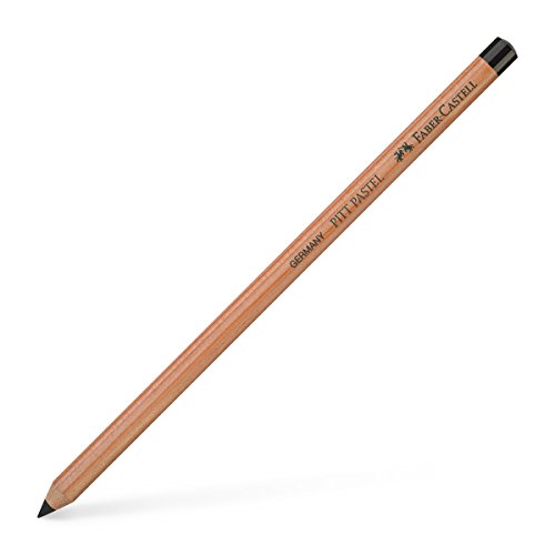 Faber-Castell PITT Pencil, Pastel, Black 199, Single von Faber-Castell