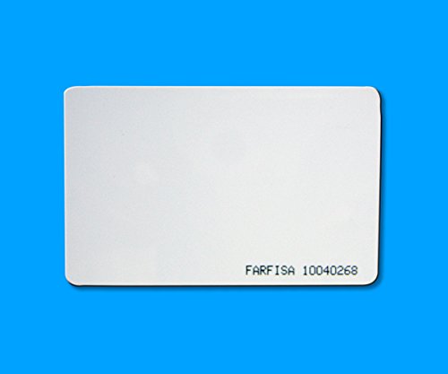 Farfisa FP11/10 Transponder ISO Scheckkarten für berührungslose Codeschlösser, weiß, 10 Stück von Unbekannt