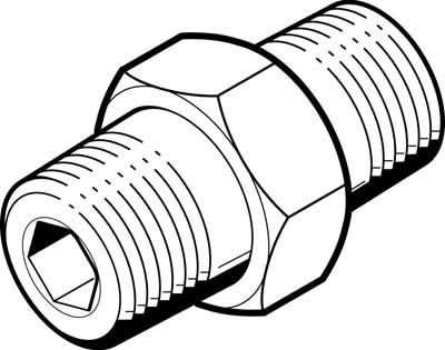 Festo 151522 Modell esk-3/8–3/8 Double Nipple von Festo