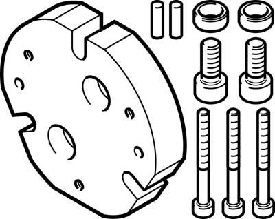 Festo 1718564 Adapter Kit, Modell dhaa-g-q11–25-b13–40 von Festo
