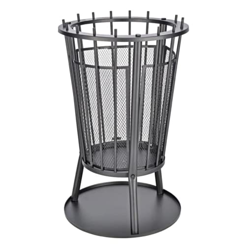 Feuerkorb Metall 40x61cm Funkenschutz Feuerschale Feuerstelle Terrasse von Unbekannt