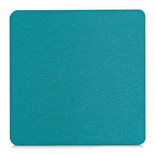 Unbekannt Filz-Untersetzer 20x20 cm türkis/petrol blau Unbekannt Filz-Untersetzer 20x20 cm türkis/petrol blau von Unbekannt