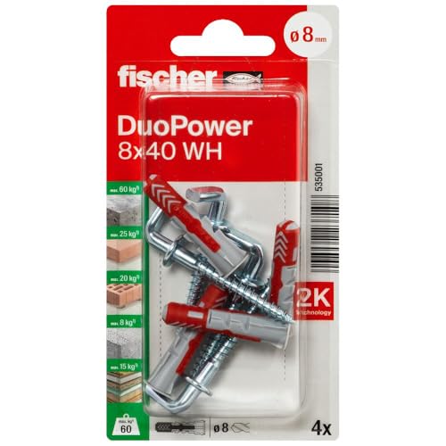 Fischer 535001 Duopower Blister 8 x 40 Wh K Nv von fischer