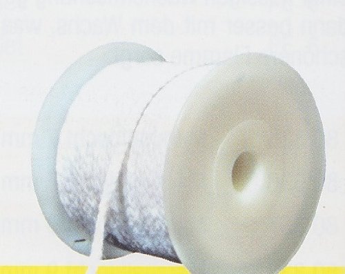 Flachdocht 3 x 12 f. Kerzen bis 35 mm Ø 100 m Flachdocht 3 x 12 f. Kerzen bis 35 mm Ø 100 m von Unbekannt