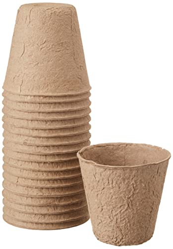 Flower 55042 – Setzlinge biologisch abbaubar rund, 18 U von Flower