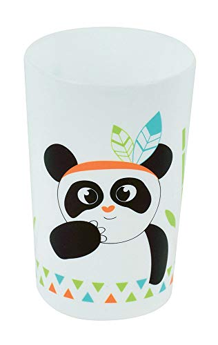 Fun House 005700 Indian Panda Glas für Kinder von Fun House