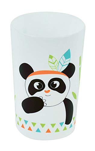 Fun House 005700 Indian Panda Glas für Kinder von Fun House