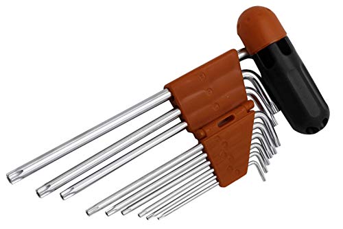 Unbekannt Future 101540 Torx-Schlüssel Cr/V, 9 Stück von Garhe