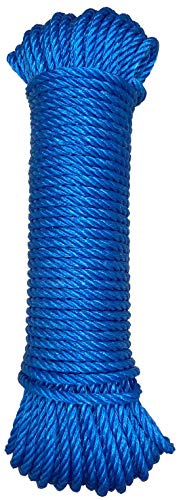 Future 213136 Kunststoffseil Granete, blau, 5 mm x 15 m von Garhe