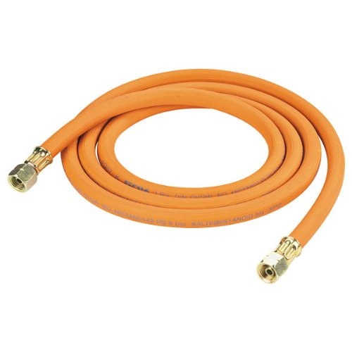 GOK Gasschlauch 100 cm, Gummi, Winterfest bis -30°, Linksgewinde G 1/4 von Unbekannt