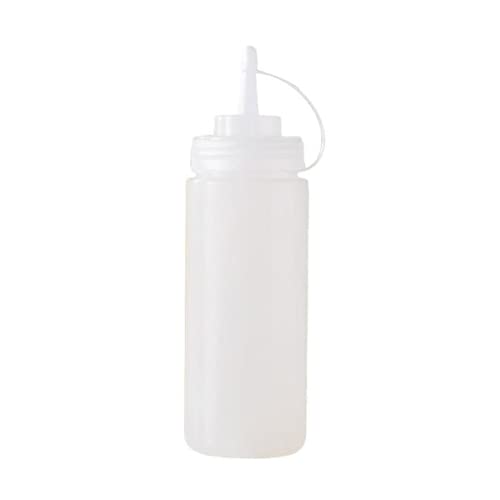 Générique 240 ml Squeeze Flaschen für Ketchup Senf Mayo heiße Saucen Flaschen Olivenöl Küchenzubehör 1 Stück von Unbekannt