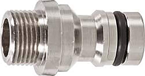 Geka Gerätestecker G3/4A MS mit Stecksystem Ideal, Messing, Silber/schwarz, 48x28x28 cm Geka Gerätestecker G3/4A MS mit Stecksystem Ideal, Messing, Silber/schwarz, 48x28x28 cm von GEKA