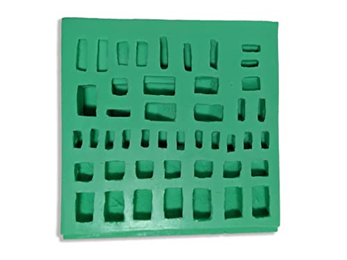 Unbekannt Giessform Silikonform Torbögen/Fenster für den Krippenbau Set 3 Unbekannt Giessform Silikonform Torbögen/Fenster für den Krippenbau Set 3 von Unbekannt