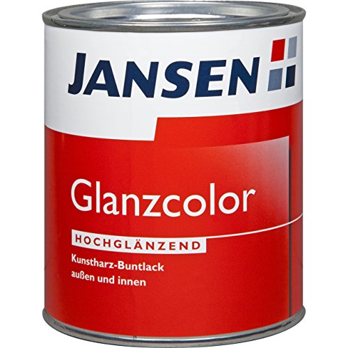 Glanzcolor Buntlack weiß 750 ml. von Unbekannt