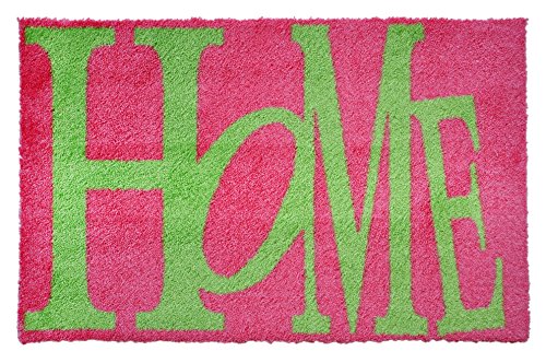 Golze 1500070017018 LS-Mats, Design "Green Home" Premium Fussmatte, Mikrofaser, Mehrfarbig, 67 x 110 x 1, cm von Unbekannt