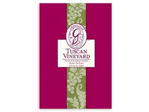 Greenleaf Large Scented Fragrance Sachet 115ml - Tuscan Vineyard von Greenleaf