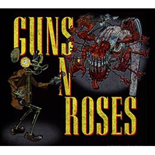 Guns N Roses Aufkleber - Attack 10 cm x 10 cm von Unbekannt