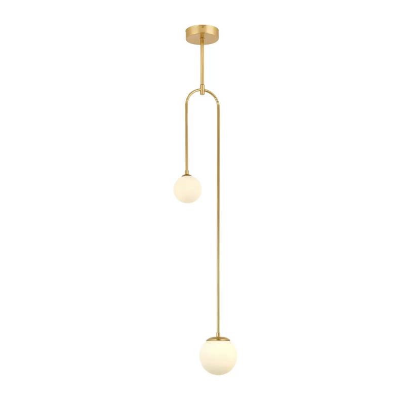 Hängeleuchte Av 1897 2 Bsa Deckenlampe Deckenleuchte Gold Lampe Leuchte B-Ware von Unbekannt