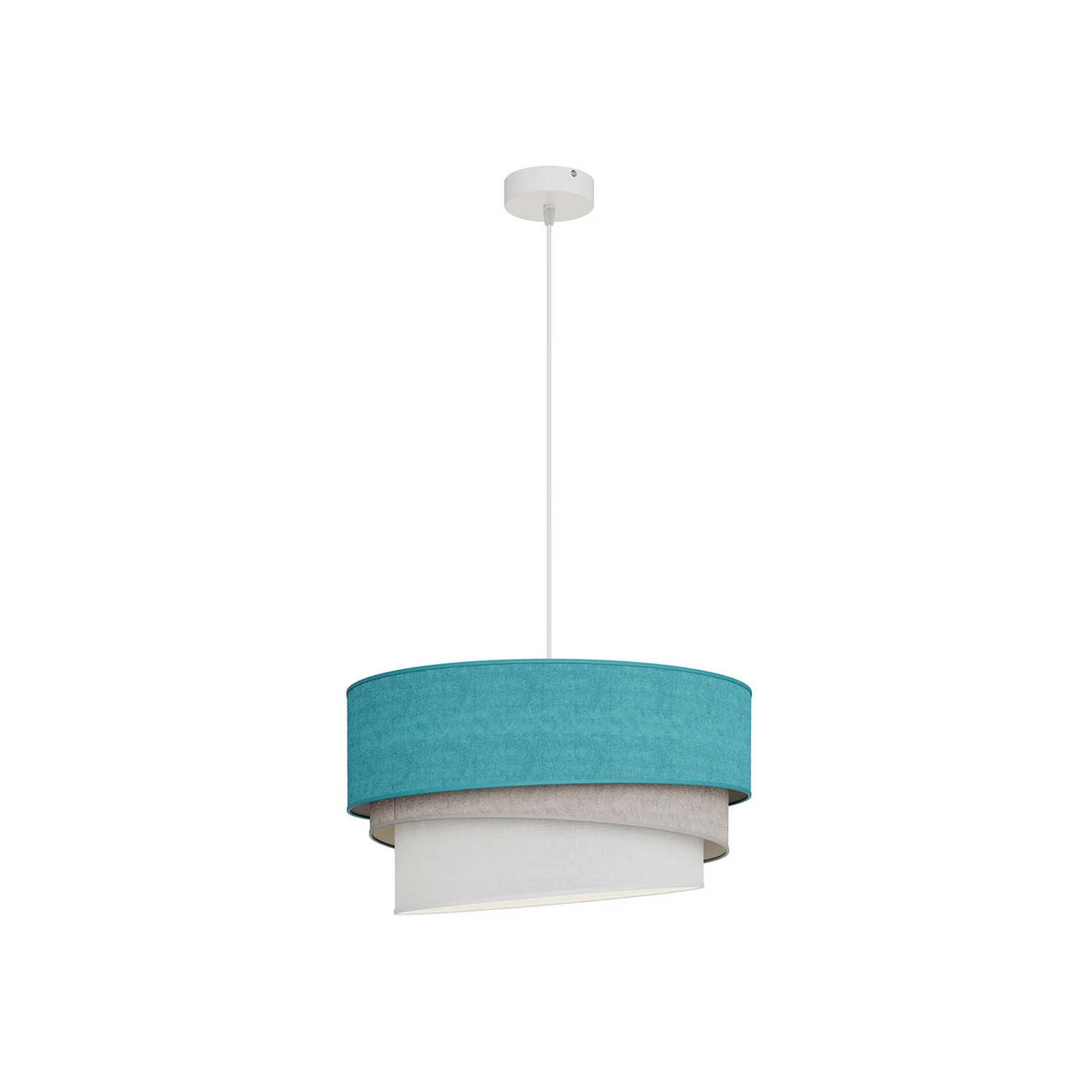 Hängeleuchte Pastell Trio Hängelampe Deckenlampe Leuchte türkis grau hellgrau Hängeleuchte Pastell Trio Hängelampe Deckenlampe Leuchte türkis grau hellgrau von Unbekannt