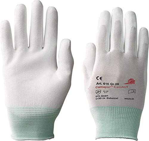 Handschuhe Camapur Comfort 616 Gr.10 weiß PA-Trikot mitPUR EN 388 Kat.II 10paar von Unbekannt