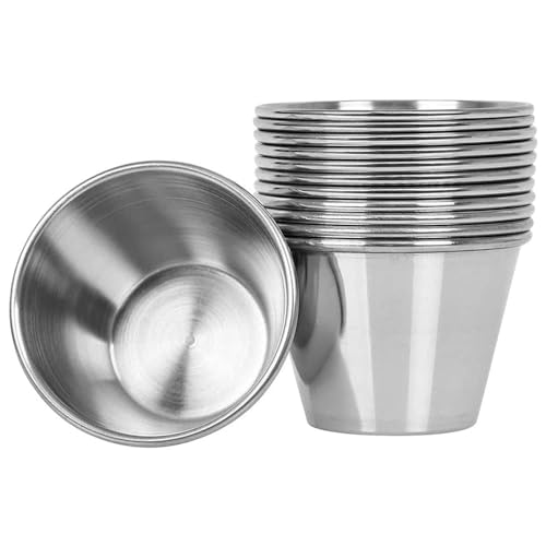 Happy Friends - Puddingform - Edelstahl -12er Set- Durchmesser - 9 cm Happy Friends - Puddingform - Edelstahl -12er Set- Durchmesser - 9 cm von Space Home
