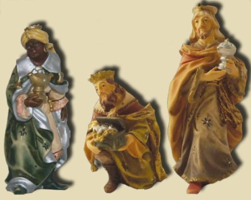 Heilige drei Könige, 3tlg. geeignet für 19cm Figuren von Unbekannt