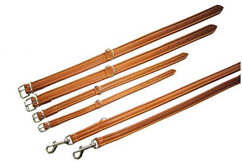 Heim 3875207 Führleine, Tobacco, genäht, 20 mm / 200 cm, Cognac von Heim