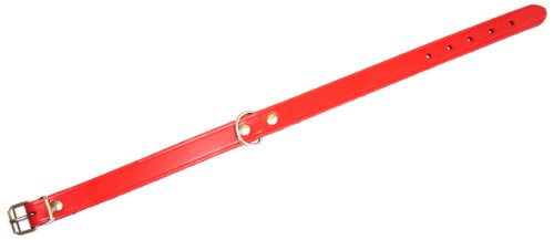 Heim 6000892 Lederhalsband, 30 mm breit, 70 cm lang, rot von Heim