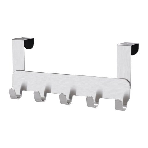 IKEA BROGRUND Türgarderobe Aufhänger für Tür, Edelstahl, 5 Haken NEU 2017 IKEA BROGRUND Türgarderobe Aufhänger für Tür, Edelstahl, 5 Haken NEU 2017 von Unbekannt