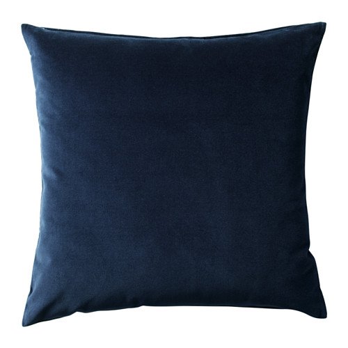 Unbekannt Ikea SANELA Kissenbezug in dunkelblau; 100% Baumwolle; (50x50cm) von Unbekannt