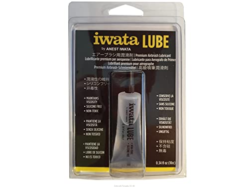 IWATA Lube Premium Airbrush Lubricant 10 ml von Iwata