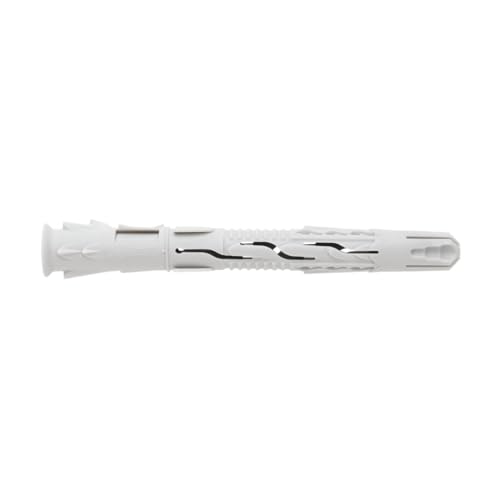 Nylondübel T-Nux 8x100 - Industriedübel für Beton, Mauerwerk und Gipskarton, belastbar bis 200kg, grau - 50 Stück Nylondübel T-Nux 8x100 - Industriedübel für Beton, Mauerwerk und Gipskarton, belastbar bis 200kg, grau - 50 Stück von INDEX A PERFECT FIXING