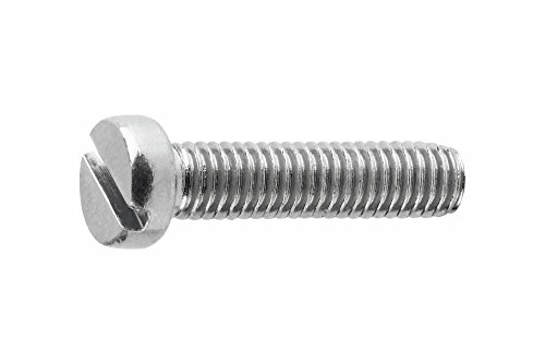 Index T0840308Z - Schraube metrisch DIN-84 Zylinderkopf Schlitz verzinkt M3 x 08 von INDEX A PERFECT FIXING